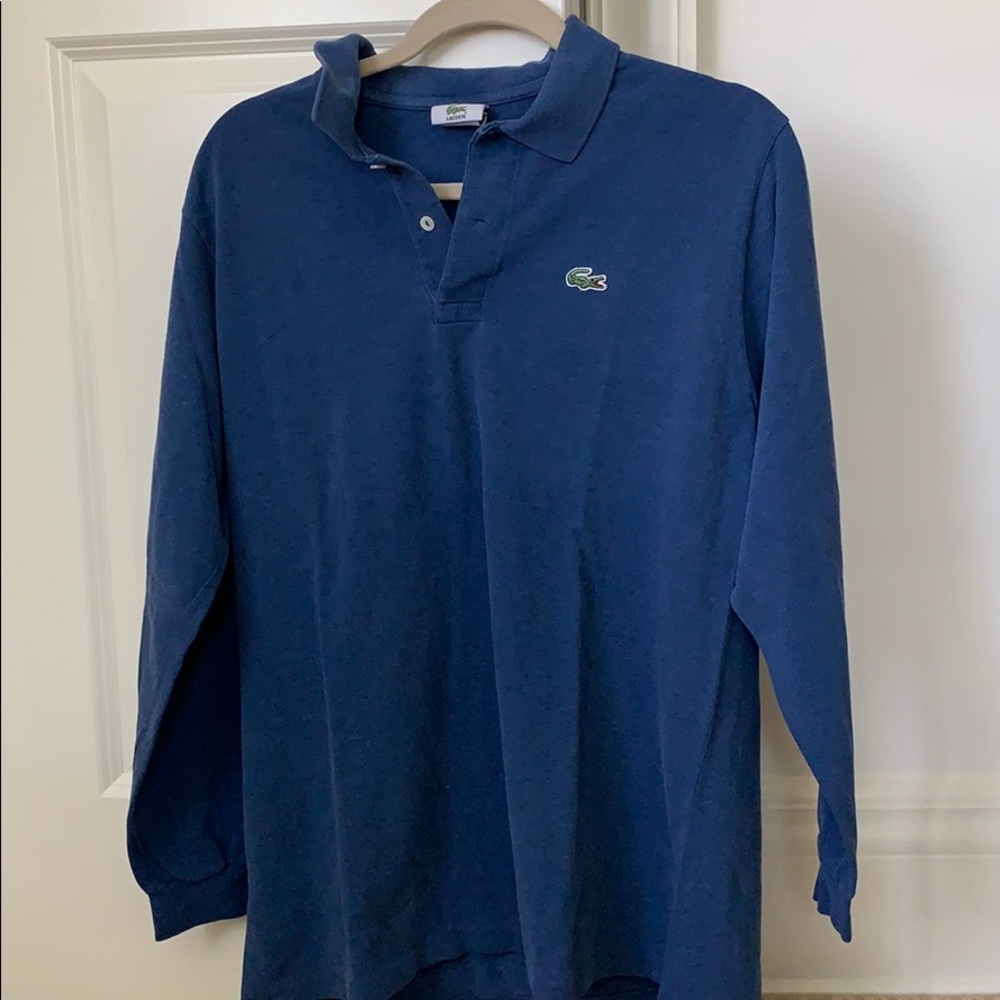 Men’s long sleeve prima cotton polo